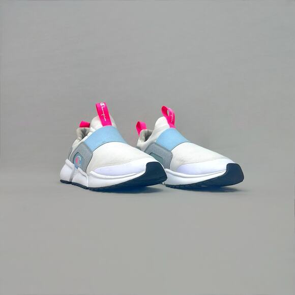 Champion Shoes - Champion Women’s Rally Pro Slip-On White Sneakers - Size 10